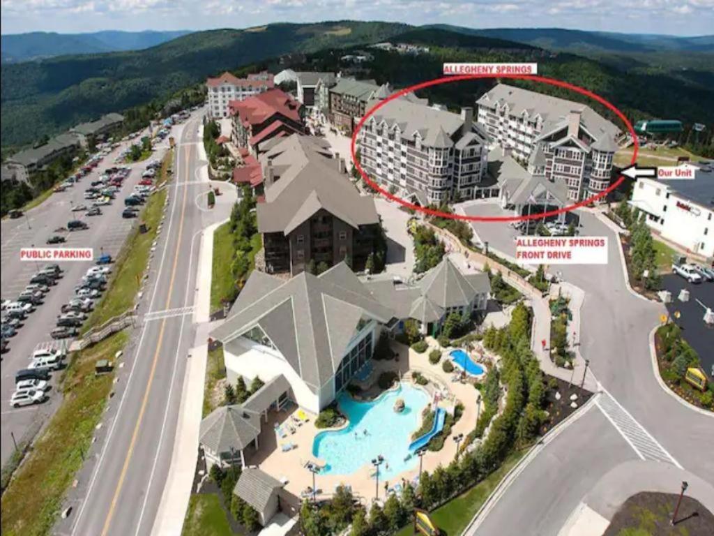 Allegheny Spring 239 King, Bed/Ski-In, Out/Pool & Hot Tub Snowshoe Esterno foto